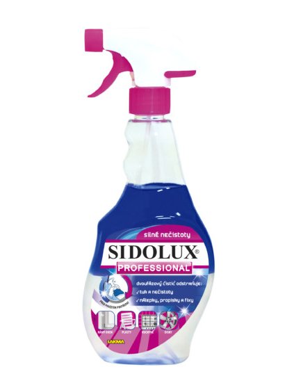 Sidolux Professional - na silné nečistoty – DVOUFÁZOVÝ 500ml
