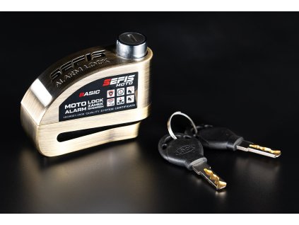 basic zamek s alarmem na motorku