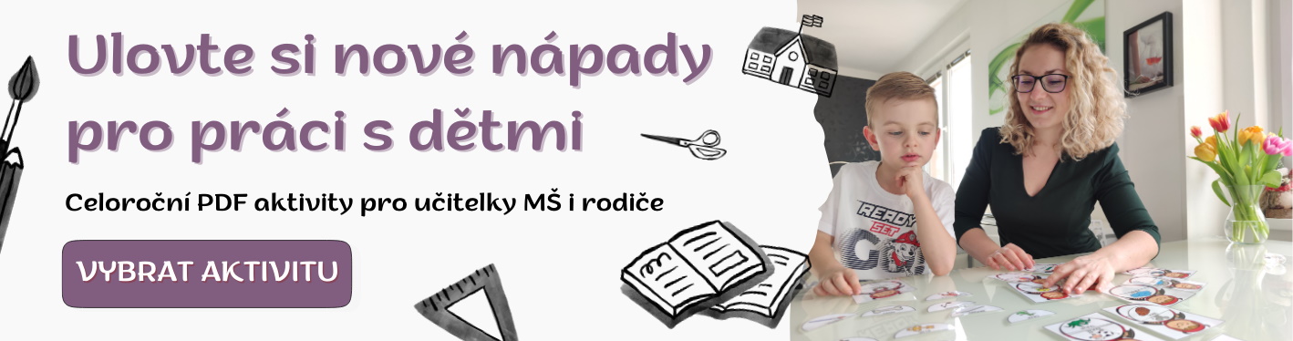 PDF aktivity do školky prověřené dětmi