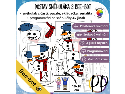 postav-snehulaka-s-bee-bot-pdf-aktivity-pro-deti-snehulak-zima-materska-skola-skolka-predskolaci-programovani