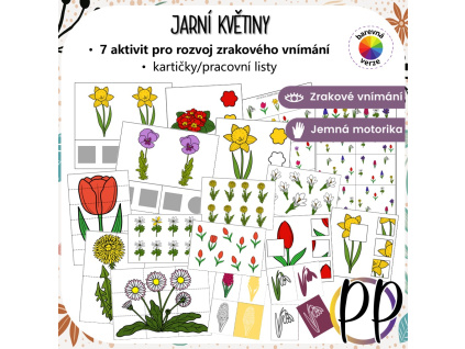 jarni-kvetiny-zrakove-vnimani-zrakova-percepce-rozdily-podobnosti-barvy-puzzle-pdf-aktivita-k-tisku-materska-skola-skolka-predskolaci
