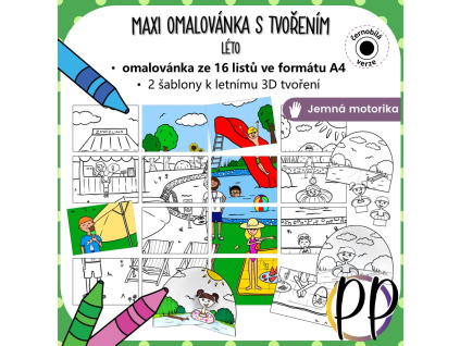 leto-prazdniny-maxi-omalovanka-kooperativni-obrazek-velke-omalovanky-zabavne-letni-tvoreni-pro-deti-k-tisku-pdf-skolka-ms-predskolaci