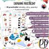 Dopravní prostředky - kartičky, pracovní listy