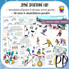 Zimní sportovní hry - PDF tematická příprava s aktivitami
