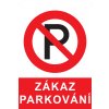 Zákaz parkování