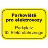 Parkoviště pro elektrovozy