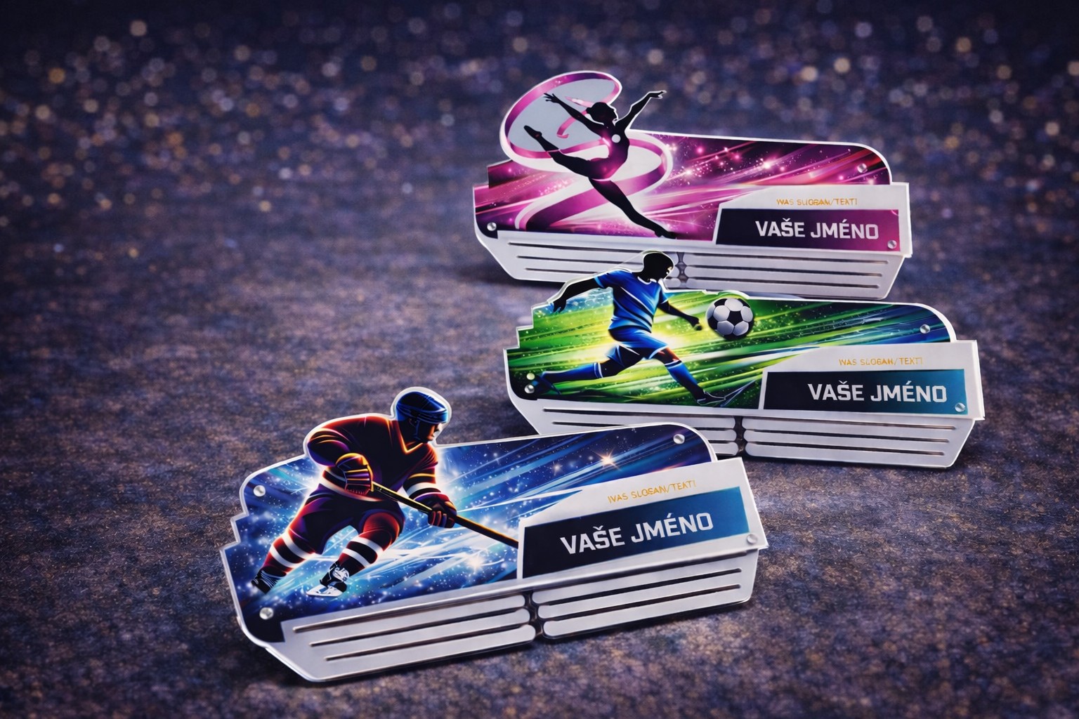 Novinka: Originální držáky na medaile, díky kterým budou vaše úspěchy vždy na očích