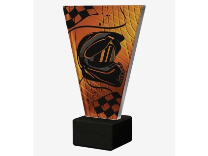 Designová skleněná trofej | Motosport
