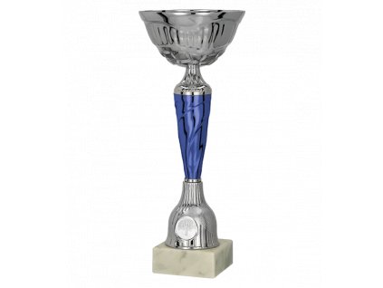 Kovový pohár | Stříbrno-modrý