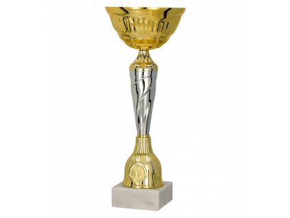 Kovový pohár | Zlato-stříbrný