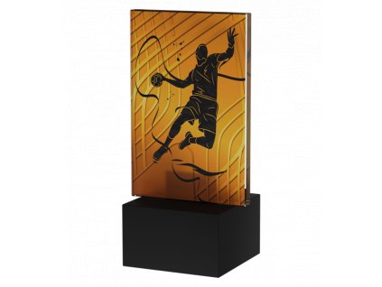 Designová skleněná trofej | Házená