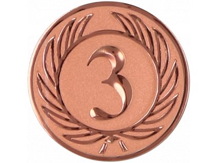 Bronzový emblém | Číslo 3