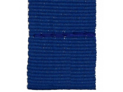 Barevná stuha bez karabinky 20 mm | Modrá