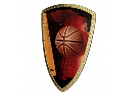 Zlatý plastový štít | Basketbal
