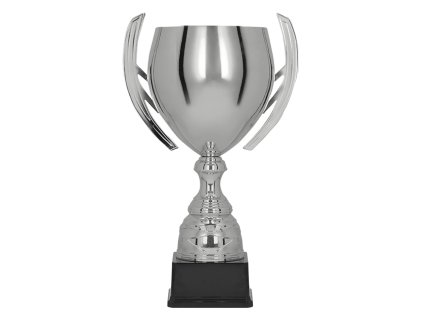 Stříbrný kovový pohár (Výška 57 cm, Průměr 22 cm)