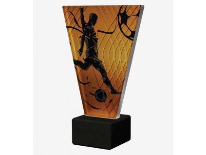 Designová skleněná trofej | Fotbal