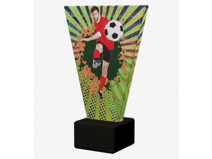 Designová skleněná trofej | Fotbal