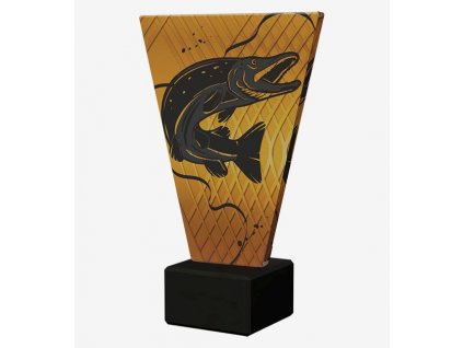 Designová skleněná trofej | Rybaření