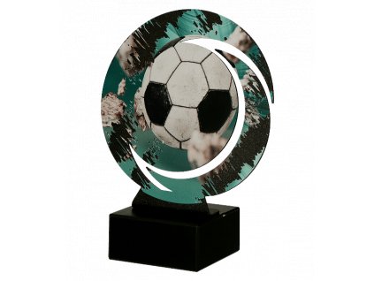 Designová kovová trofej | Fotbal