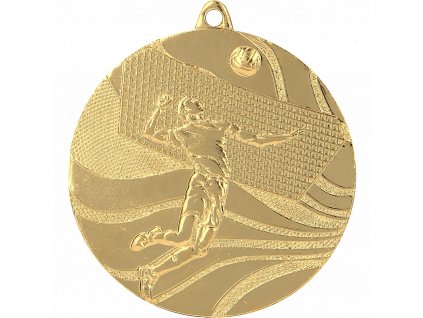 Designová kovová medaile | Volejbal