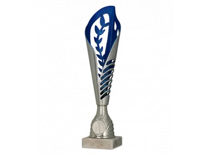 Plastová trofej | Stříbrno-modrý