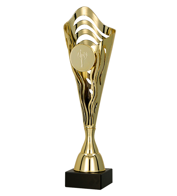 Plastová trofej | Zlatá Výška: 37,5 cm