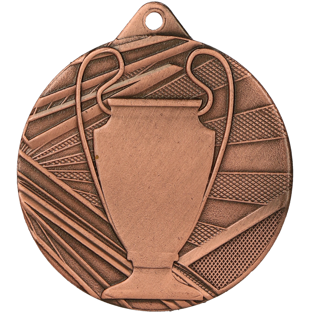 Designová kovová medaile | Trofej Barva: Bronz, Průměr: 5 cm