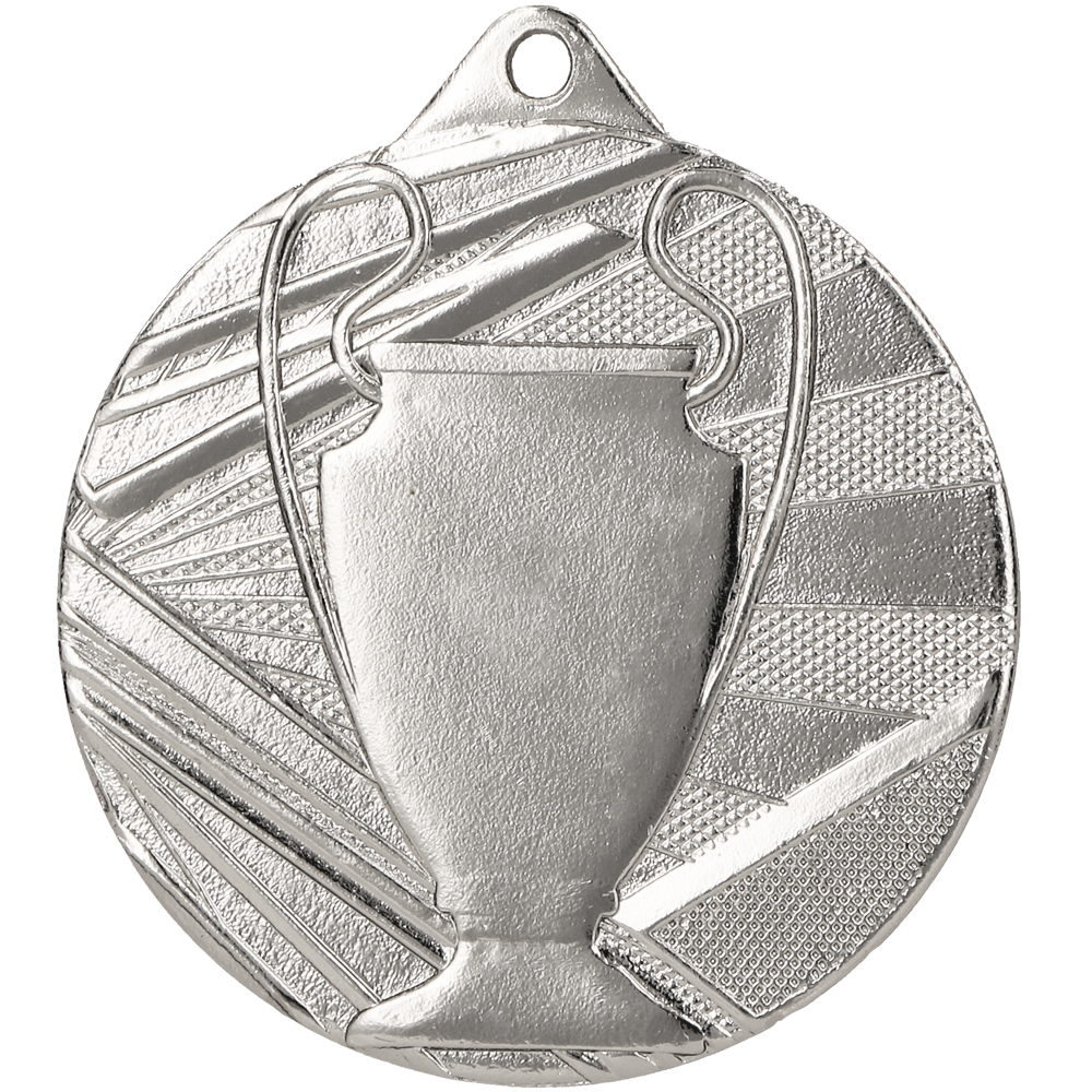 Designová kovová medaile | Trofej Barva: Stříbro, Průměr: 5 cm