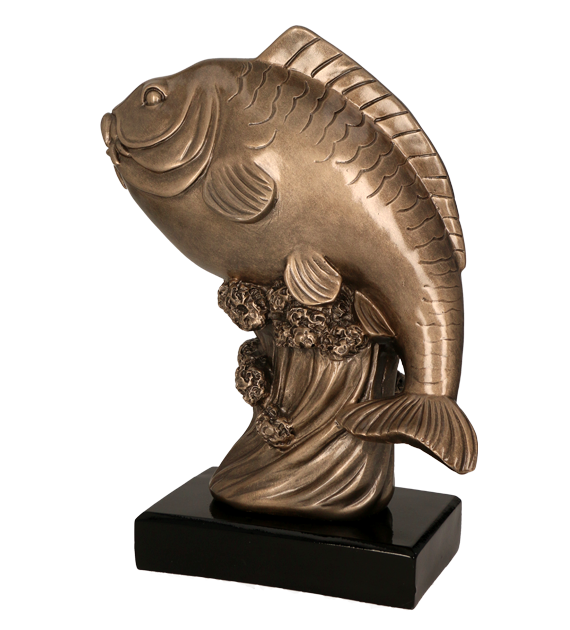 Odlévaná figurka | Rybolov Výška: 29,5 cm