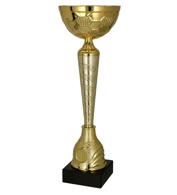Kovový pohár | Zlatý, Stříbrný, Bronzový Barva: Zlatá, Výška: 35,5 cm