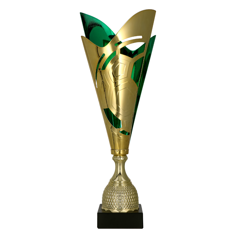 Kovová trofej | Zlato-zelená Výška: 46 cm