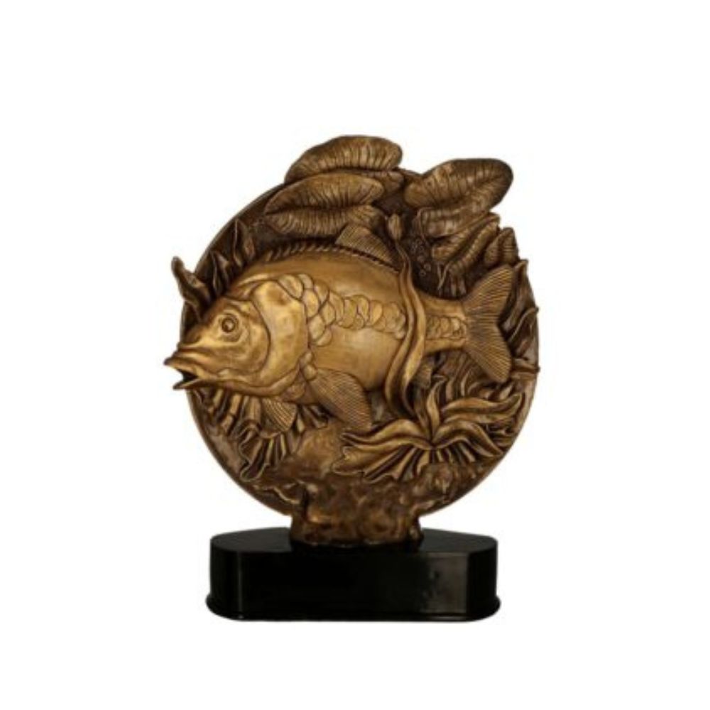 Odlévaná figurka | Kapr Výška: 18 cm