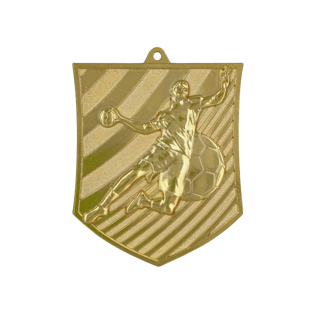 Designová kovová medaile | Fotbal Velikost: 7,8x6,5 cm