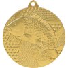 Designová kovová medaile | Rybaření