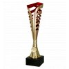 Plastová trofej | Zlato-červená