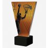 Designová skleněná trofej | Basketbal