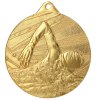 Designová kovová medaile | Plavání