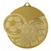 Designová kovová medaile | Fotbal