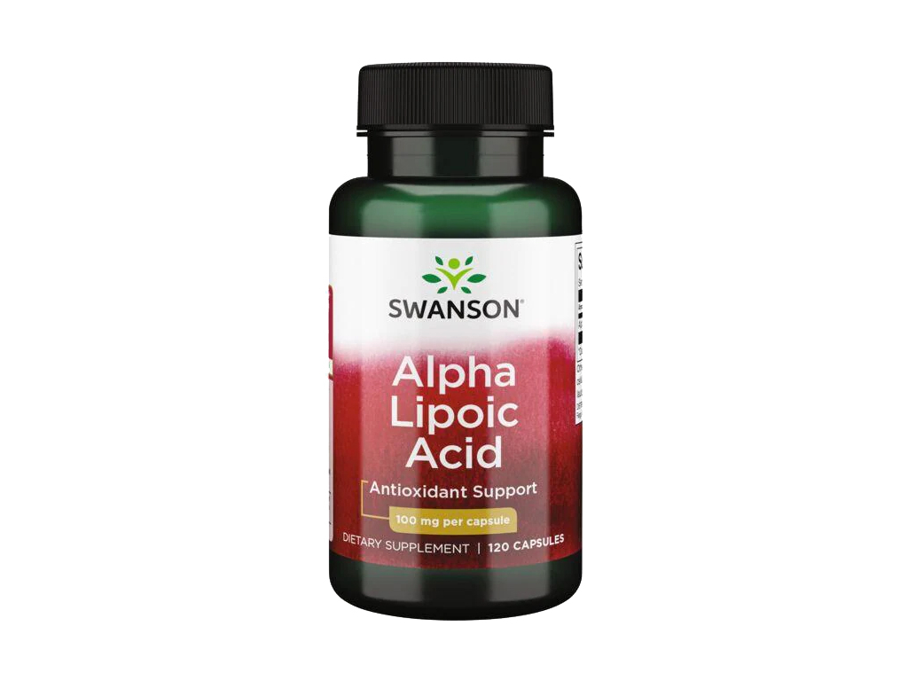 Swanson Alpha Lipoic Acid, 100 mg, 120 kapslí kopie
