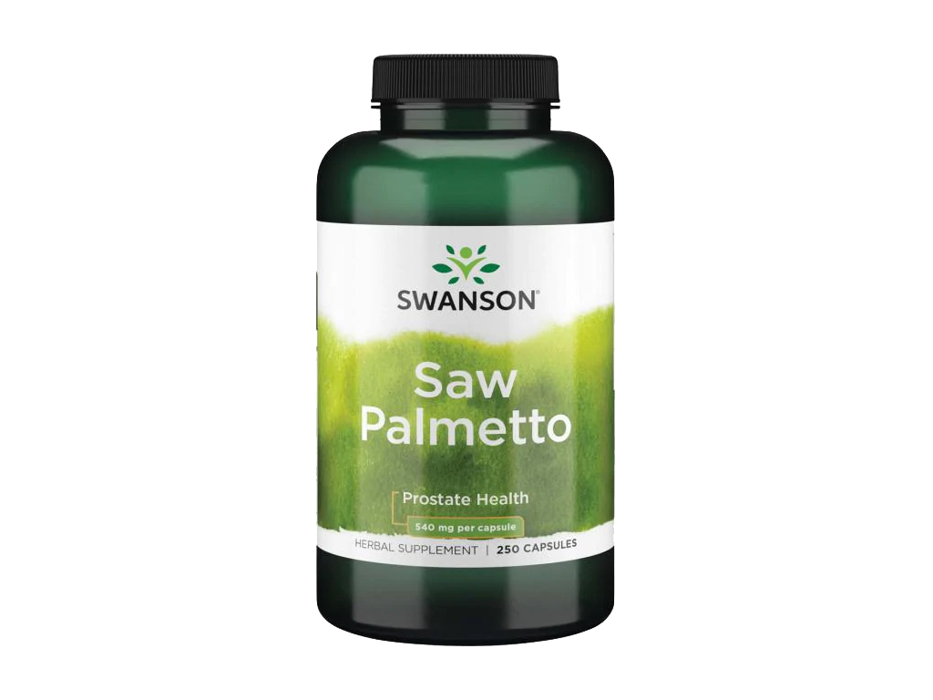 Swanson Saw Palmetto, 540 mg, 250 kapslí
