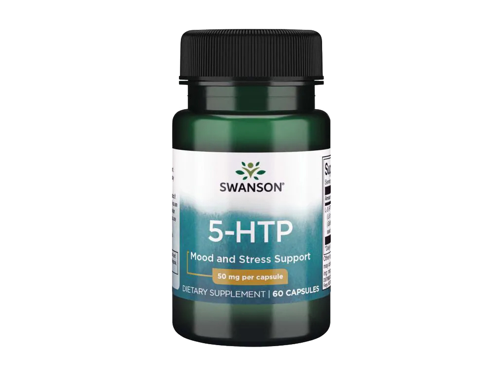 Swanson 5 HTP, 50 mg, 60 kapslí