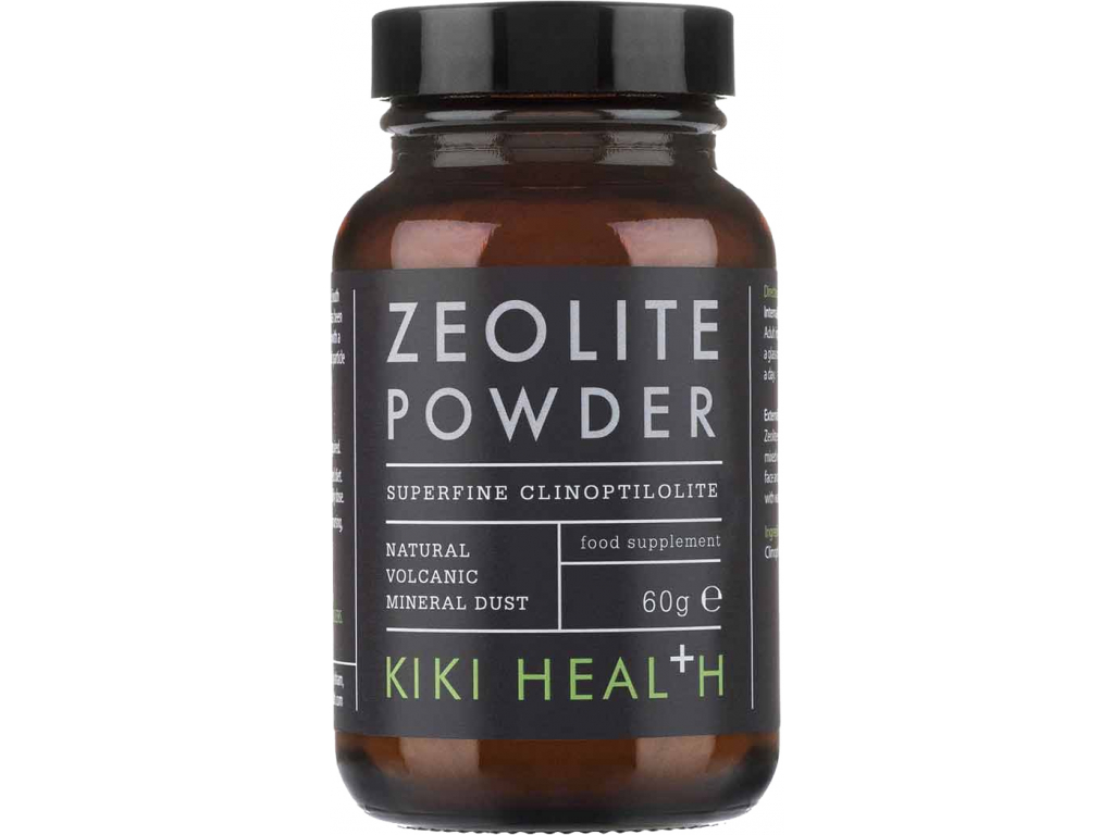 Kiki Health Zeolite Powder, Zeolit prášek, 60 g