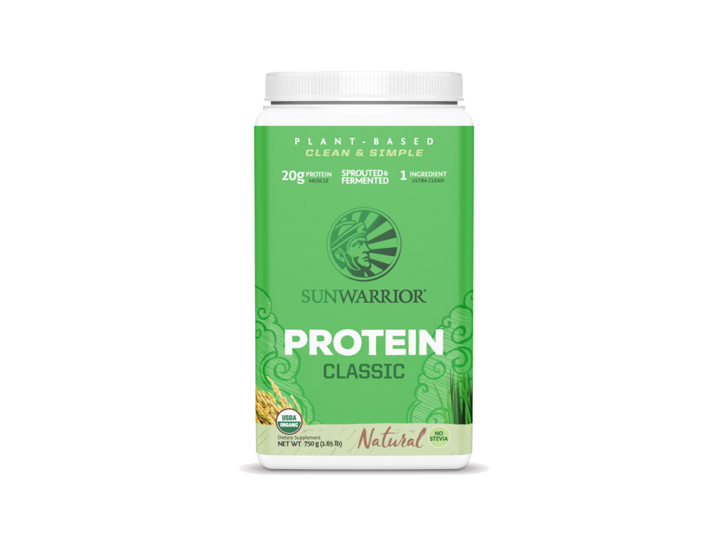 Sunwarrior Classic Protein, Natural neochucený, 750 g