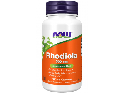 NOW FOODS Rhodiola rosea, 500 mg, 60 Tablet