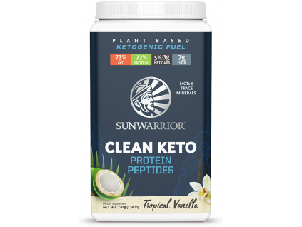 Sunwarrior Clean Keto, Vanilka, 720 g 1