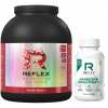 Reflex 100% Whey Protein, Vanilka, 2000 g + Albion Magnesium 90 kapslí ZDARMA