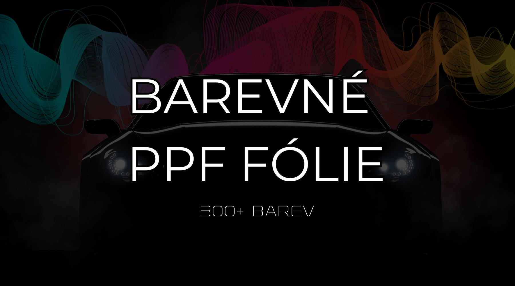 Barevné PPF folie