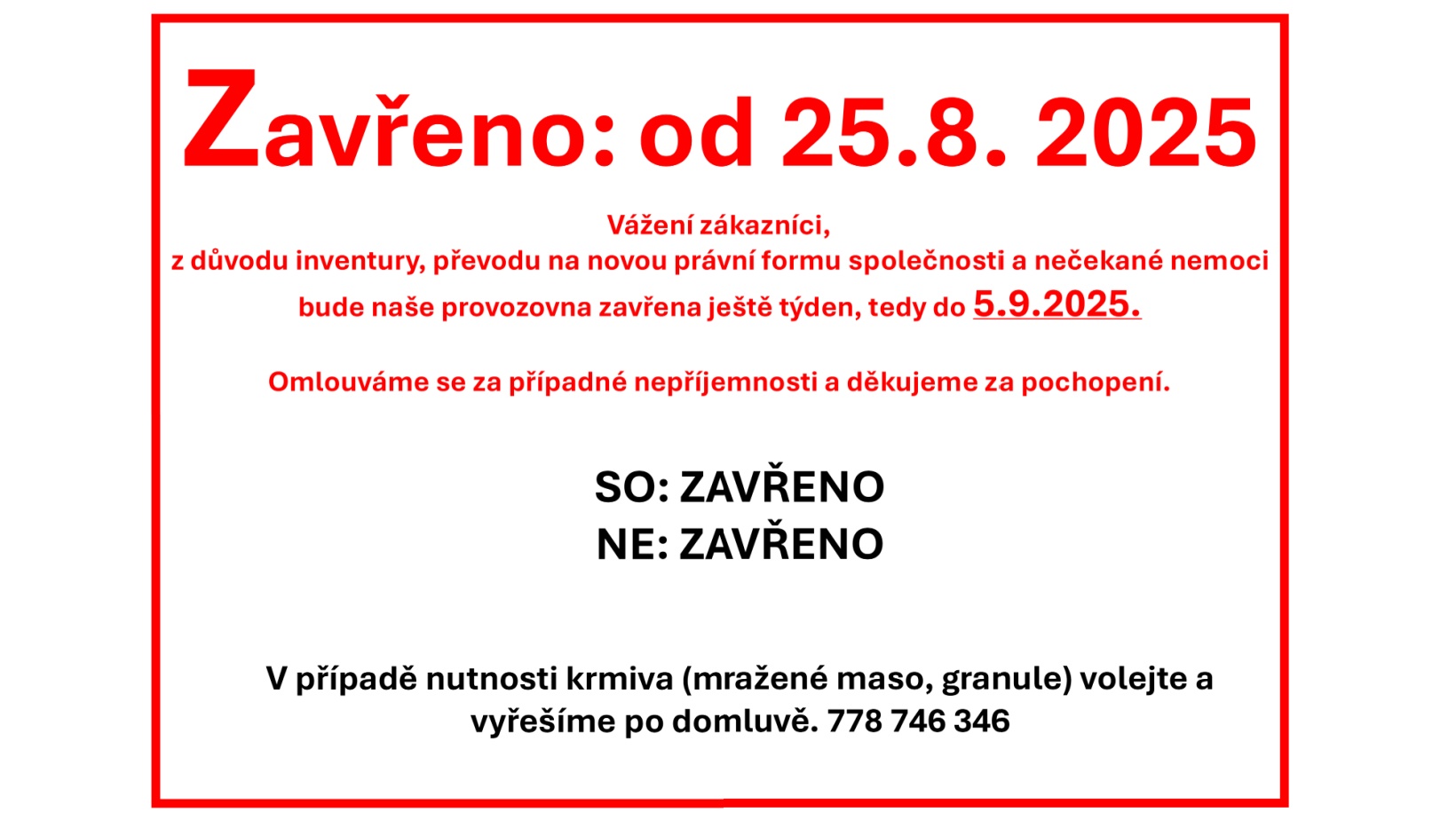 DOVOLENÁ