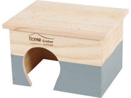 Domek pro hlodavce HOME COLOR M šedý Zolux