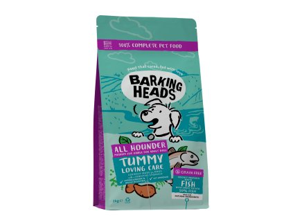 BARKING HEADS All Hounder Tummy Lovin' Care Fish 2kg